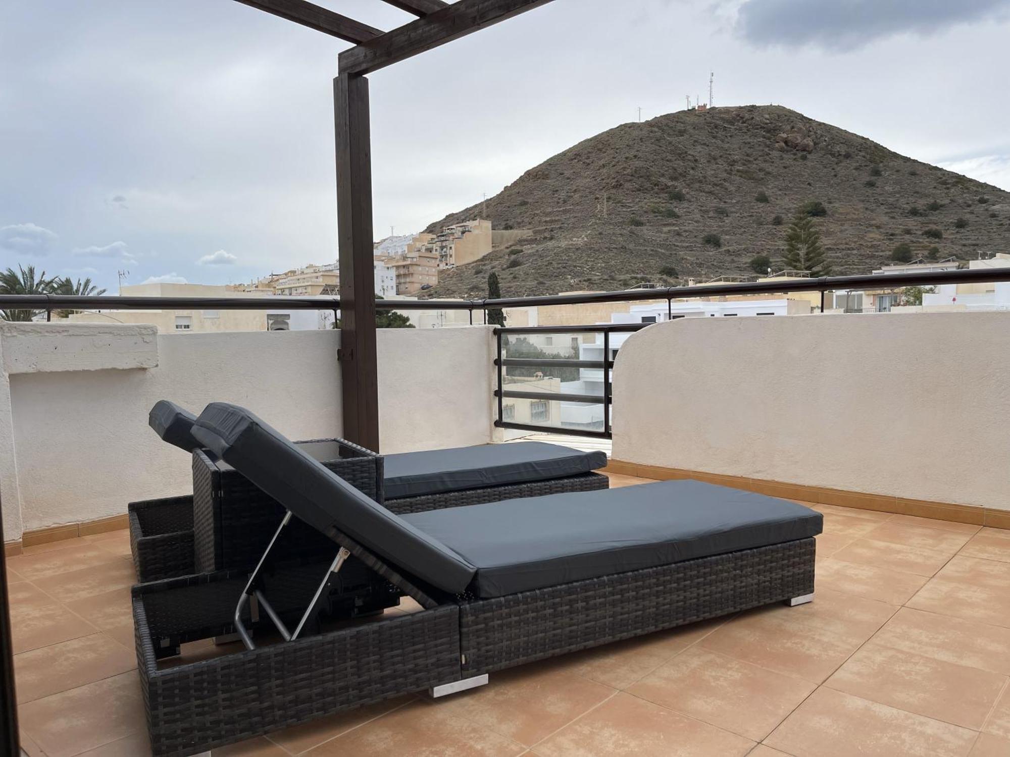 Atico Carboneras Con Fantastica Terraza Daire Dış mekan fotoğraf